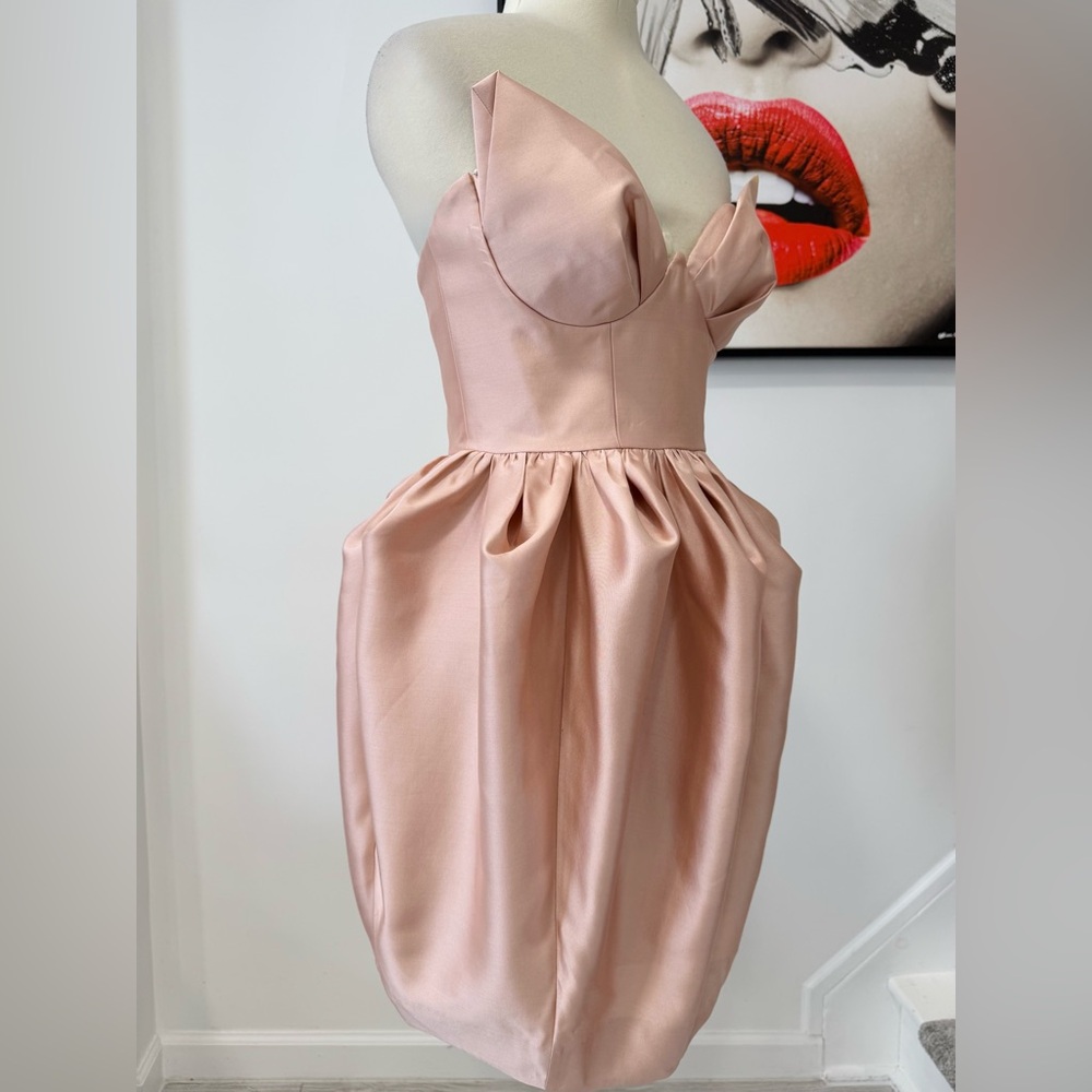 ZIMMERMANN Matchmaker gathered silk and wool-blend mini dress - Picture 7 of 14